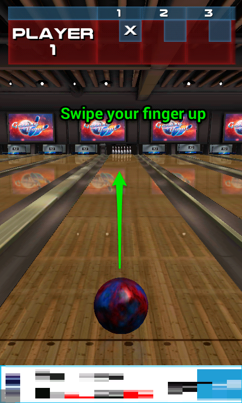How to score a bowling game practice one